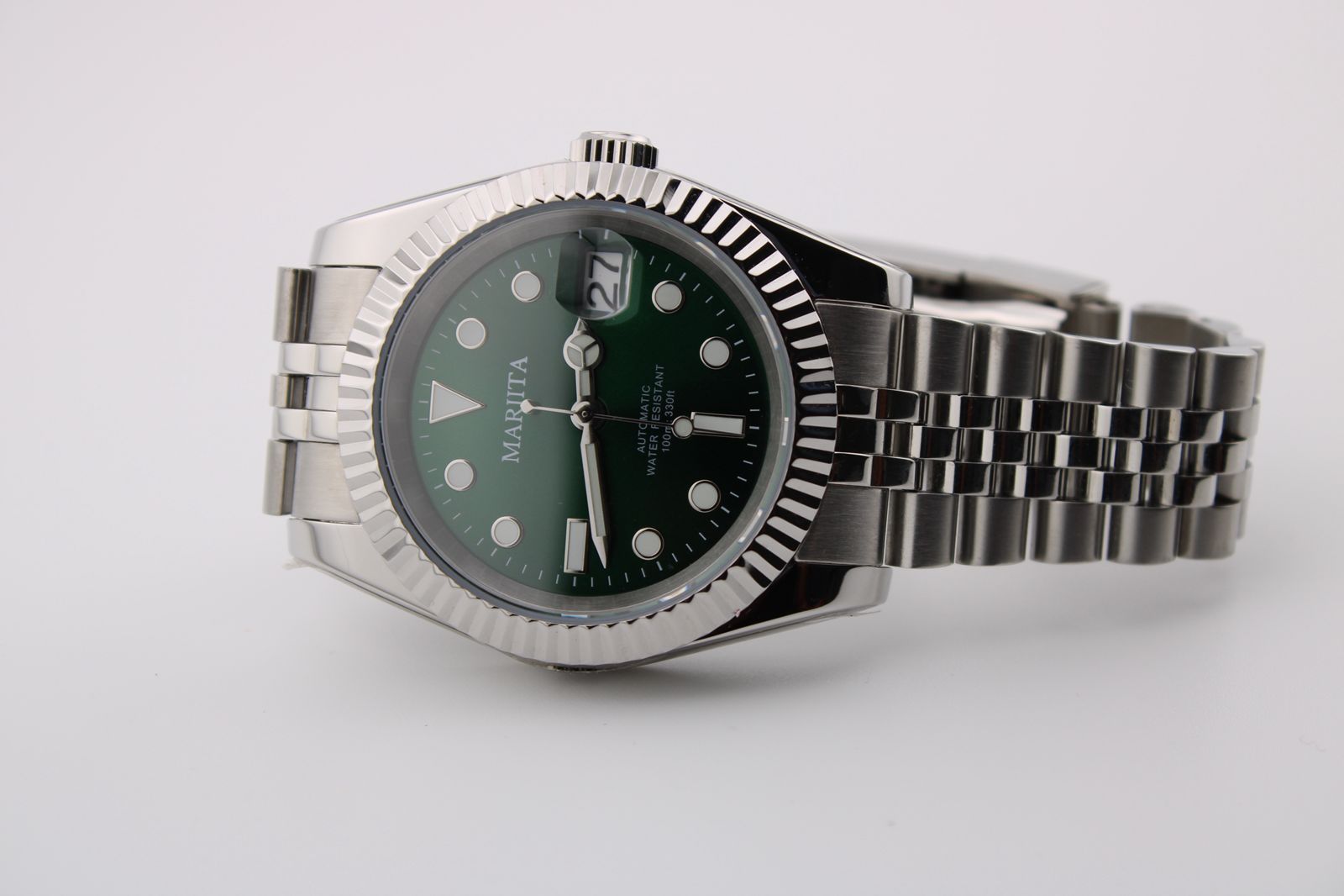 MARJITA Men's Luxury Watch "Emerald Green" Edition