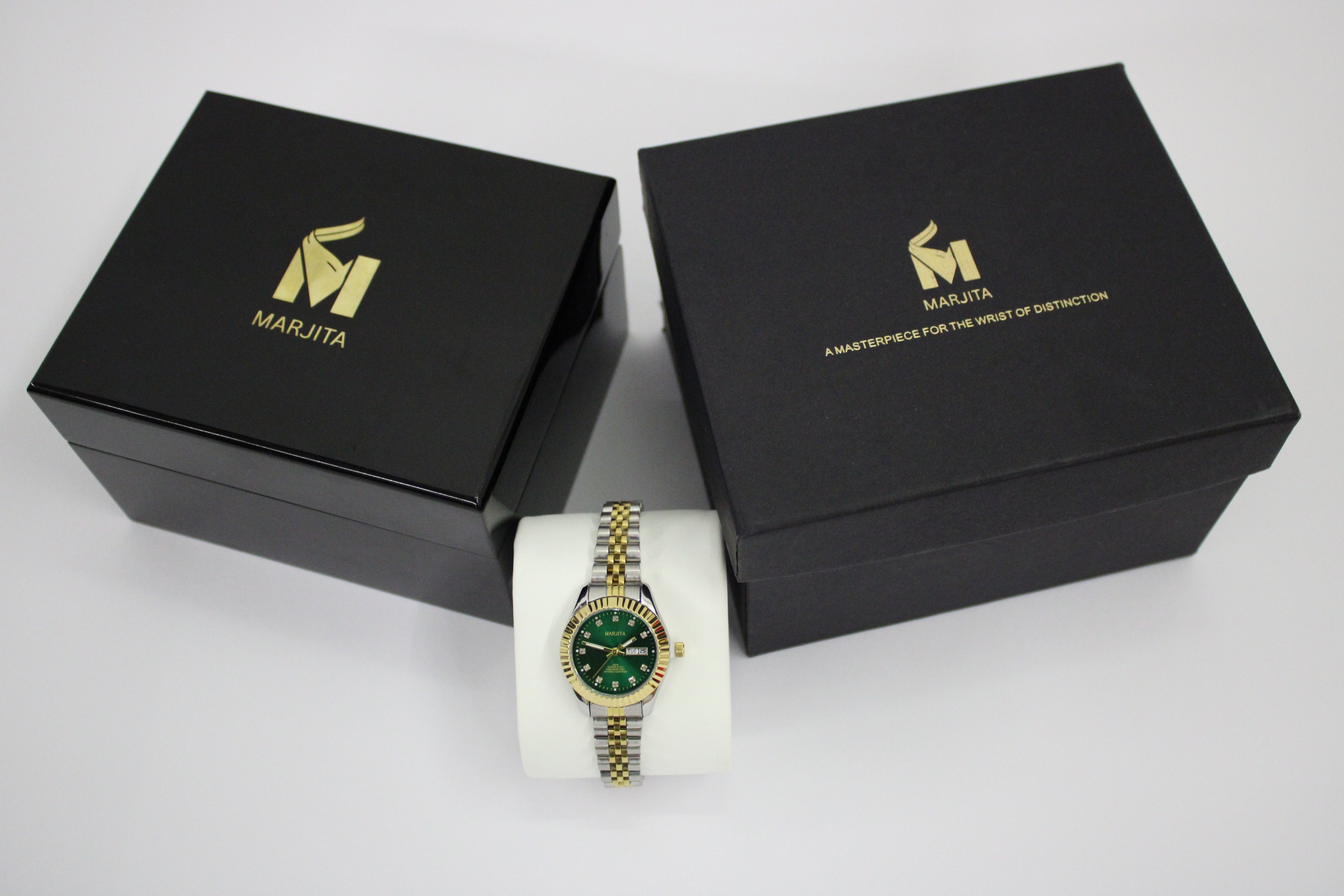 MARJITA Ladies Watch "Emerald Green" Edition