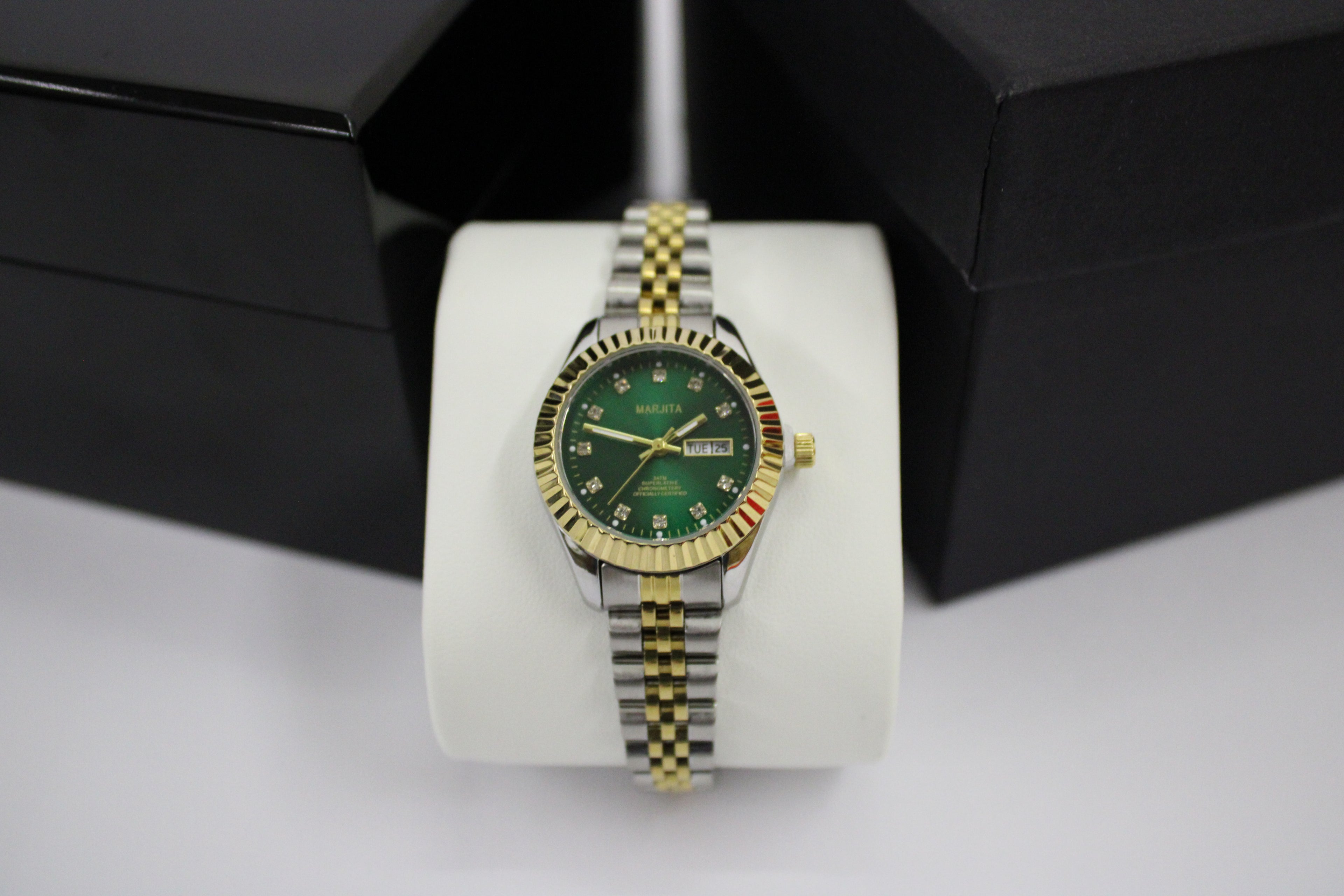 MARJITA Ladies Watch "Emerald Green" Edition