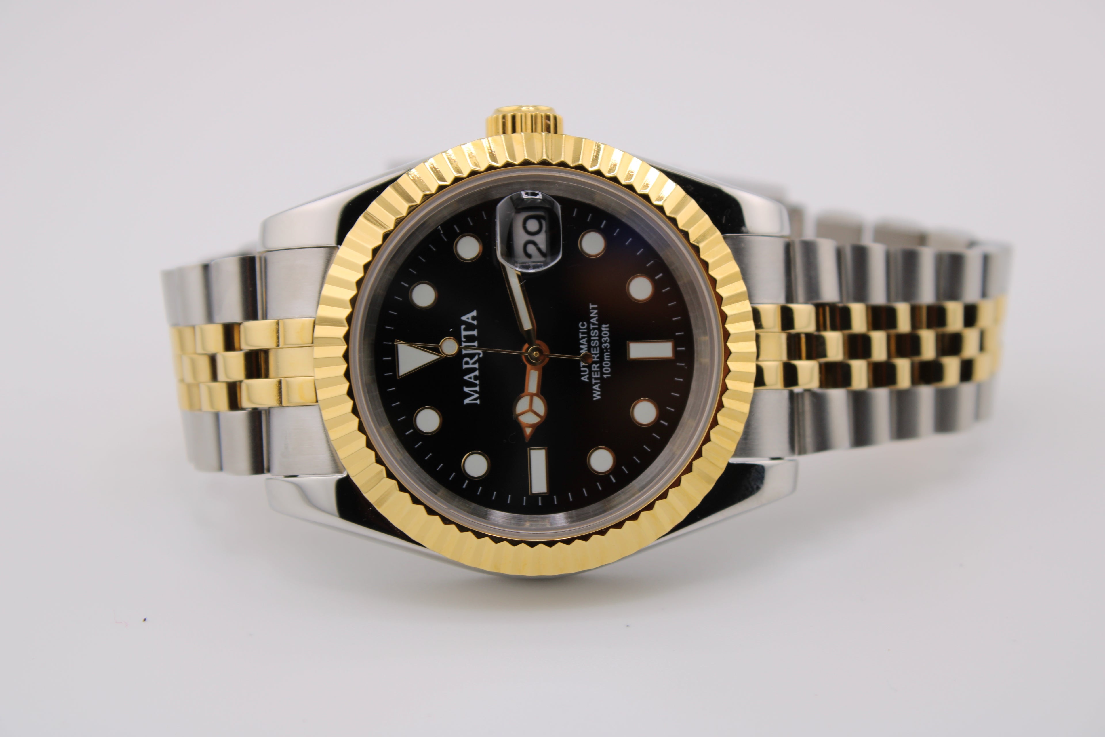 MARJITA Luxury Men's Watch "Gold" Edition