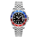 MARJITA Automatic GMT Pepsi Bezel Edition